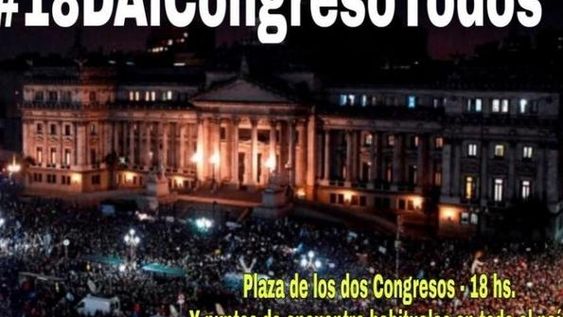 Convocan a un cacerolazo nacional contra las medidas del Gobierno