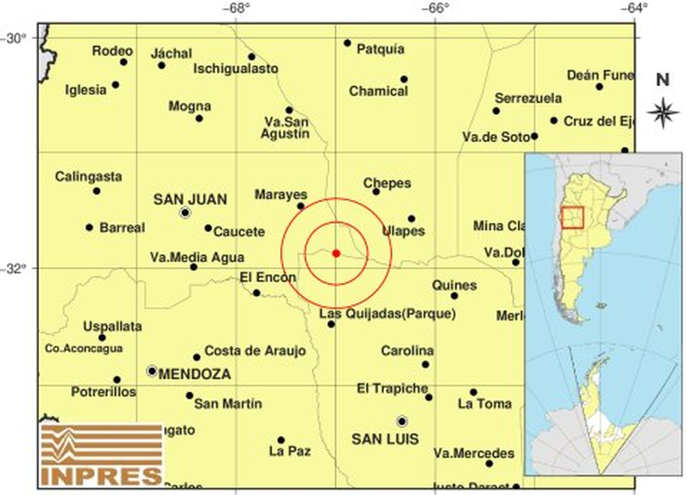 Fuerte sismo en San Juan golpeó a otras 4 provincias: se sintió también en San Luis, La Rioja, Córdoba y Mendoza
