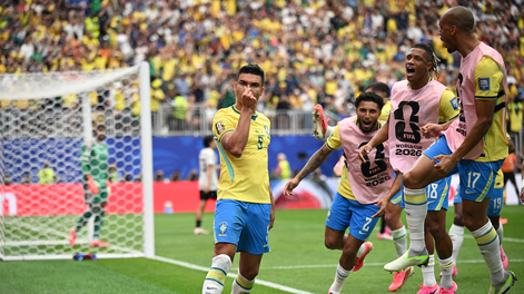Casemiro había puesto el empate parciarl con un gol de cabeza.