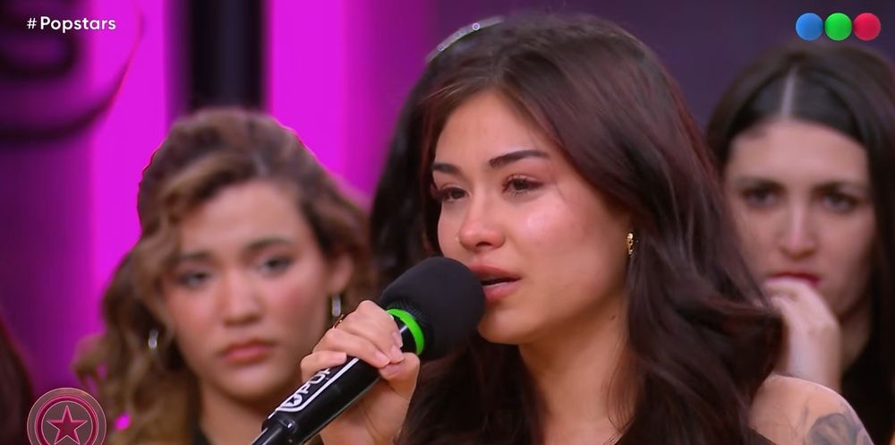 Entre l&aacute;grimas, Bhae agradeci&oacute; su paso por el reality musical y le expres&oacute; al jurado "Me van a cruzar, voy a llenar estadios"
