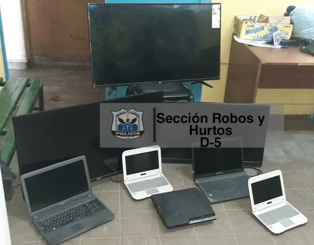 Detención y secuestro tras una serie de escruches en Santa Lucía