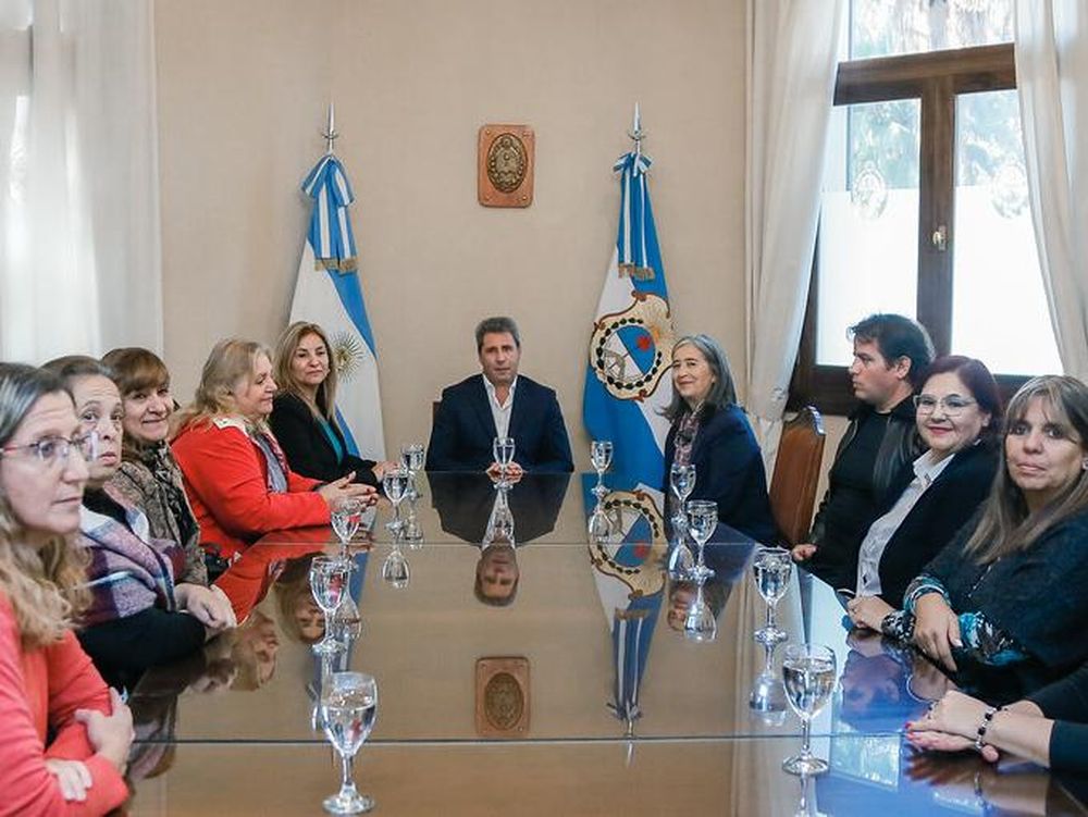 Uñac se reunió con las futuras autoridades de UDAP