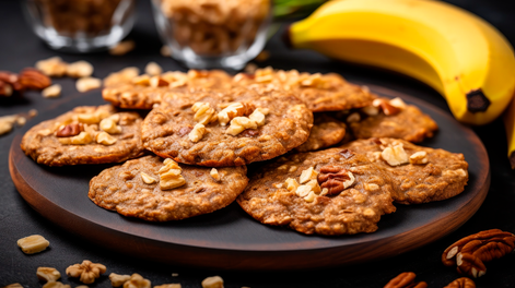 Galletas de avena y banana: la receta de 3 ingredientes.