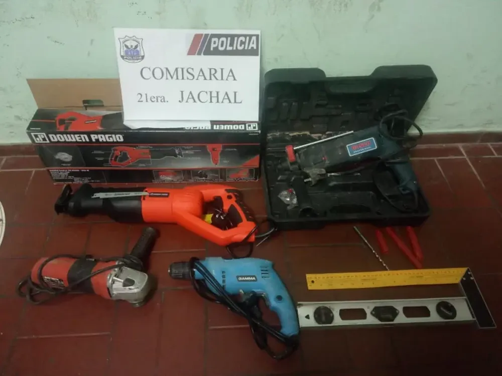 Un albañil terminó preso por robar en la casa en la que trabajaba