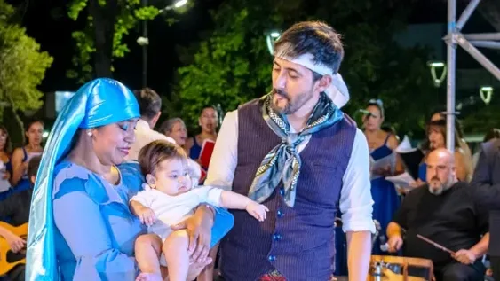 La Navidad Criolla que organiza la Biblioteca Popular Mariano Moreno, cuenta con la colaboración del municipio de Rawson.