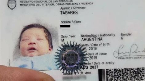 El increíble nombre que le puso un fanático de Colón a su hijo