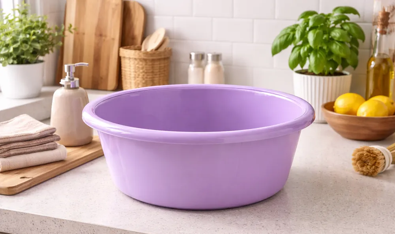 Una palangana&nbsp;vieja puede transformarse en un macetero decorativo resistente y estético&nbsp;