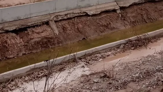 Evalúan un plan integral de desagües para Pocito, con cambios profundos