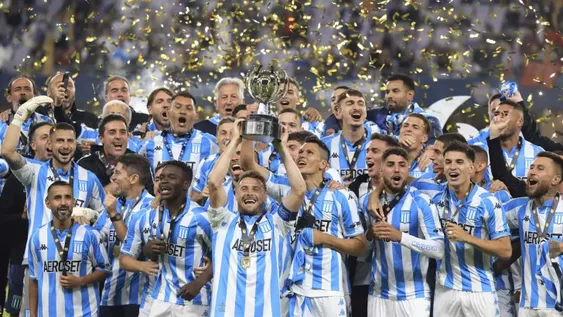 Racing se dio el gran gusto