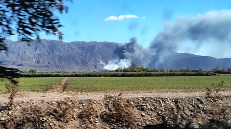 Incendio en el Parque Tecnológico Ambiental.