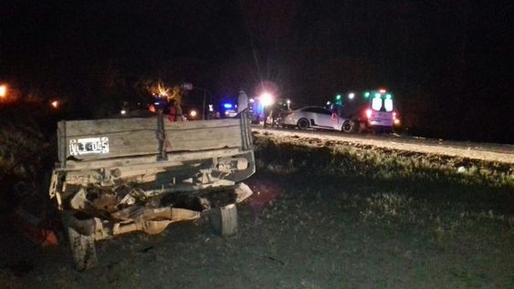 Viajaban a Mendoza y tuvieron un triple choque en Ruta 40