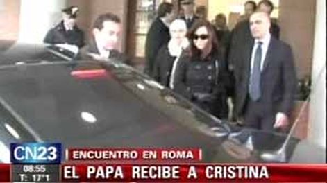 En un “gesto de cortesía”, el Papa recibirá a CFK