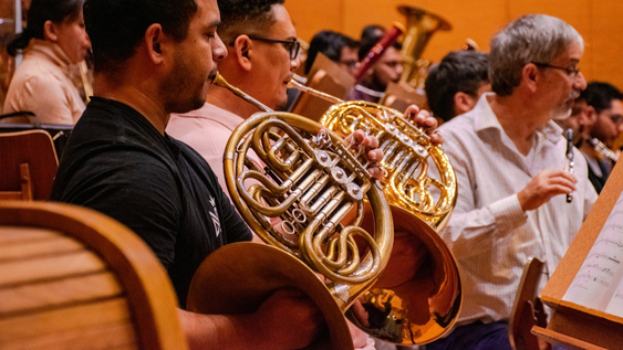 La orquesta SInfónica de la UNSJ desplegará un concierto atrapante el próximo viernes (foto gentileza UNSJ)