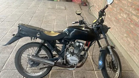 La Policía recuperó una moto robada en Concepción