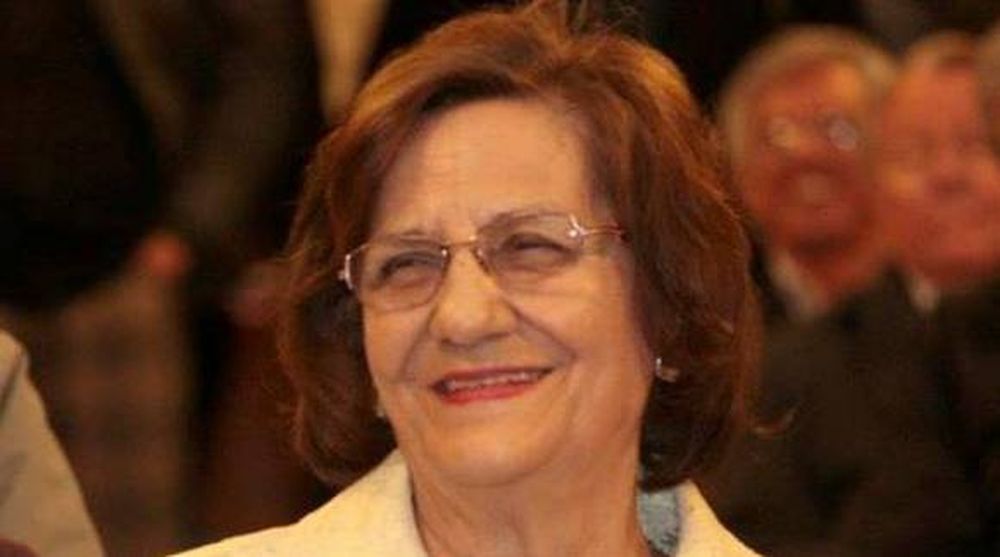 Margarita Ferrá e Isabel Gironés en el cumpleaños de Sarmiento