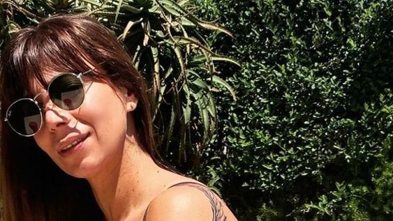 La Negra Capristo aprovechó el calor del fin de semana para tomar sol con poca ropa