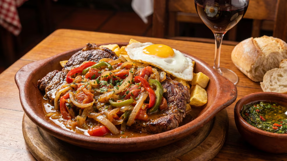 receta de bife a la criolla, rapida y facil