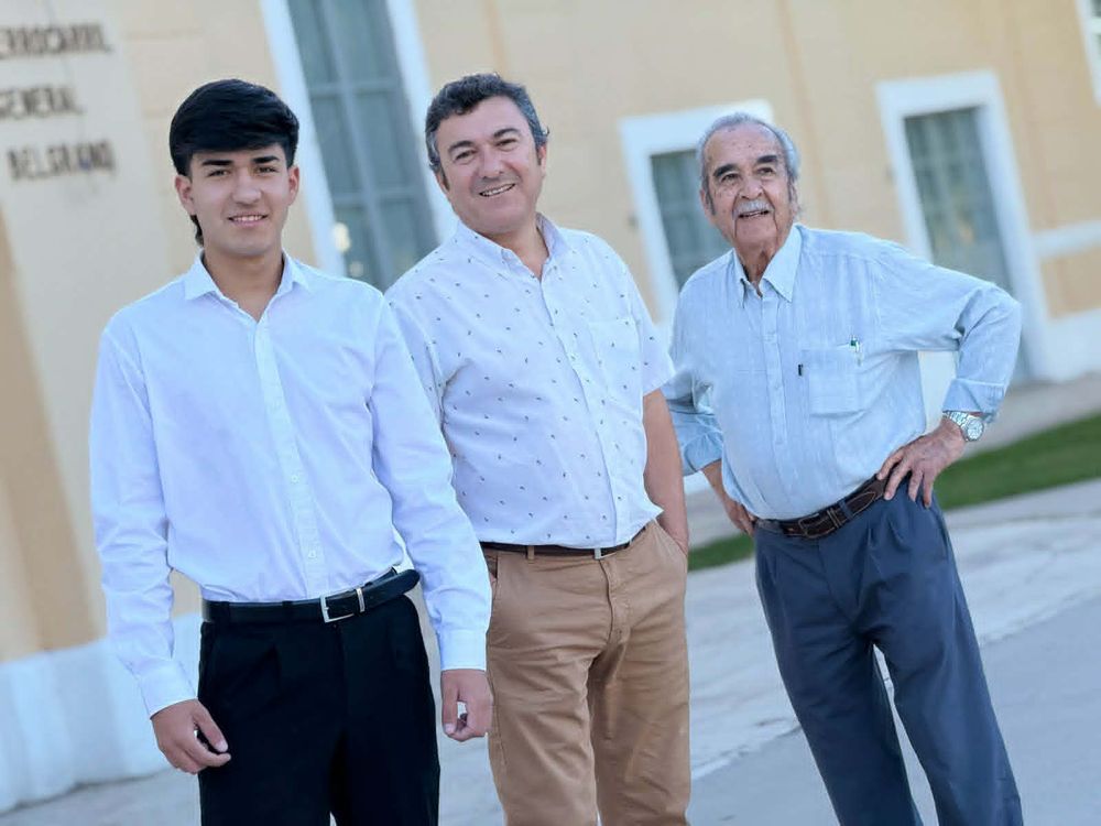 Jorge Pascual Recabarren por tres: nieto, padre y abuelo, comparten nombre y también pasión.&nbsp;