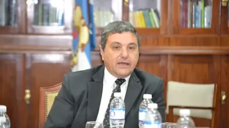 El secretario General de Gobierno, Emilio Achem.-