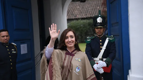 Victoria Villarruel reapareció con un mensaje a Gendarmería