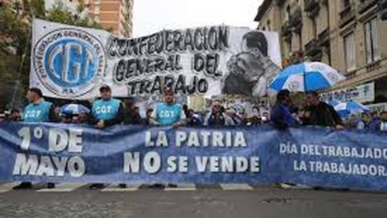 Marcha de la CGT por el Día del Trabajador
