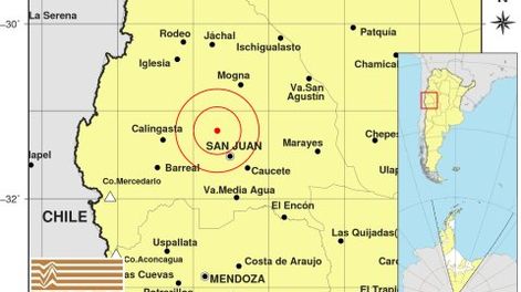 Dos sismos sentidos en San Juan con diferencia de apenas cuatro horas