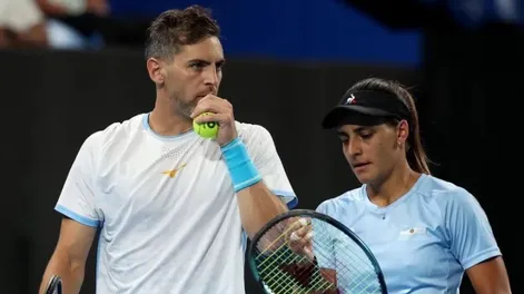 Derrota. Argentina se cruzó con uno de los candidatos y en el Mixtos se quedó afuera de la United Cup en Australia.