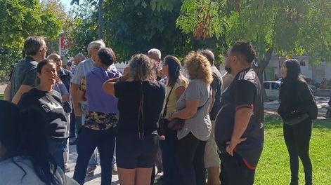 Desalojaron a los manteros del Parque de Mayo