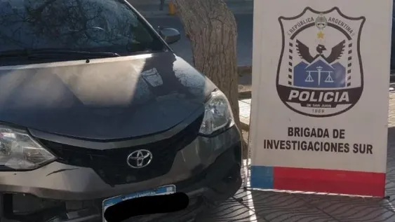 Incautaron un auto robado en Bs. As.