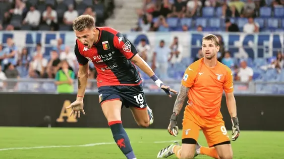 Retegui y su bautismo en el Calcio