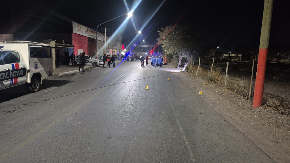 Choque trágico en Chimbas.