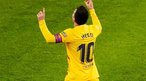 Messi volvió a integrar el “equipo ideal” de la UEFA por otro año más