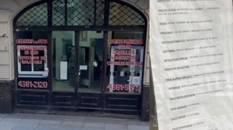 Se cansó de las preguntas, colgó un polémico cartel en la puerta de su local y es viral