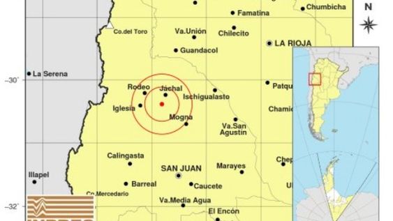 Se registró un sismo de 4.5° en el Norte de la provincia