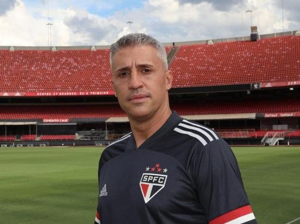 Hernán Crespo se despidió de San Pablo