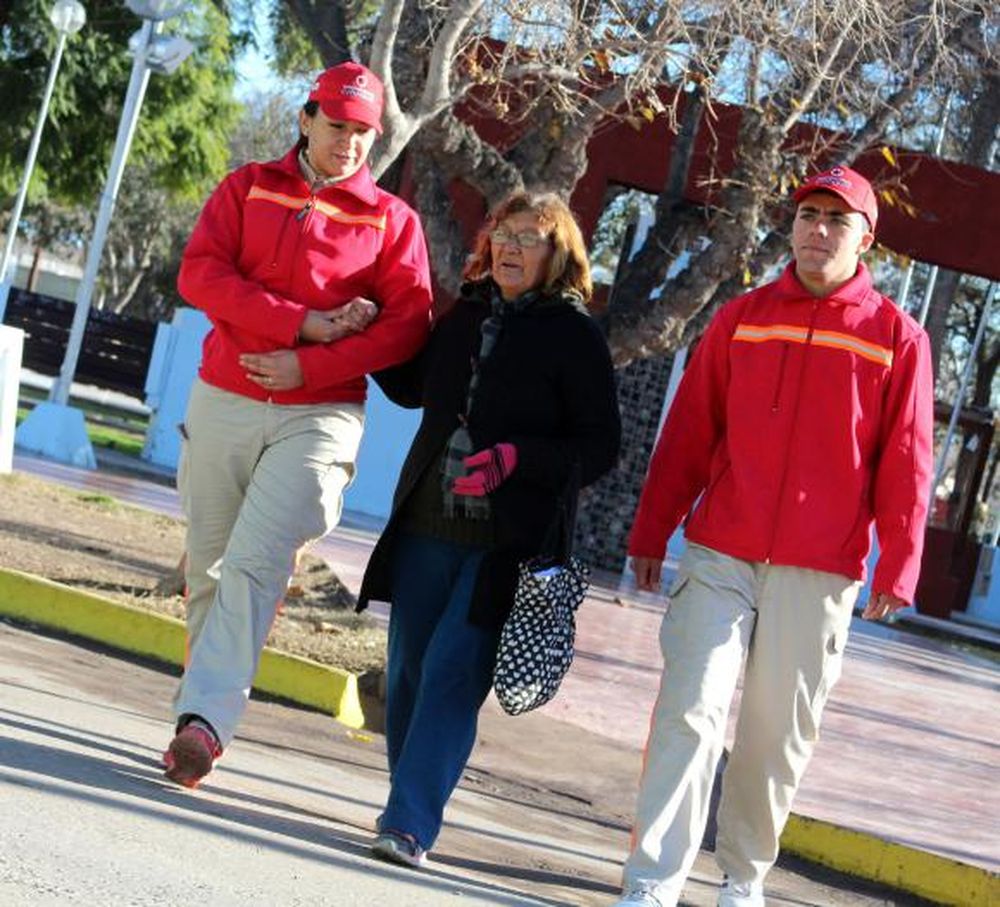 Chimbas: policías municipales para ayudar en la calle