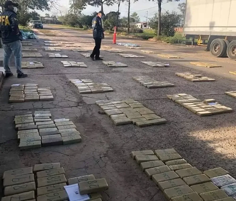 Cárcel a 6 acusados por 795 kg de droga, la mayor carga investigada desde San Juan