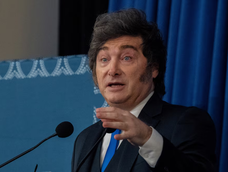 Javier Milei.-
