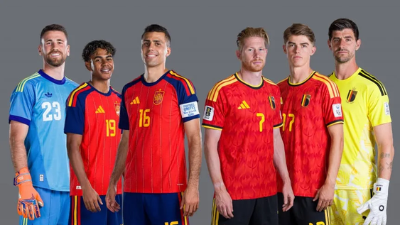 España - Bélgica.