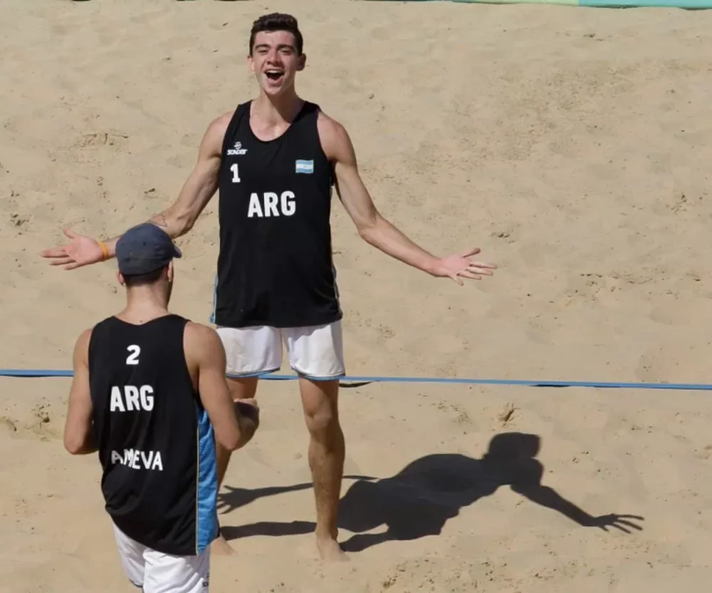 La dupla del beach volley masculino se quedó con el bronce en los JJOO de la Juventud