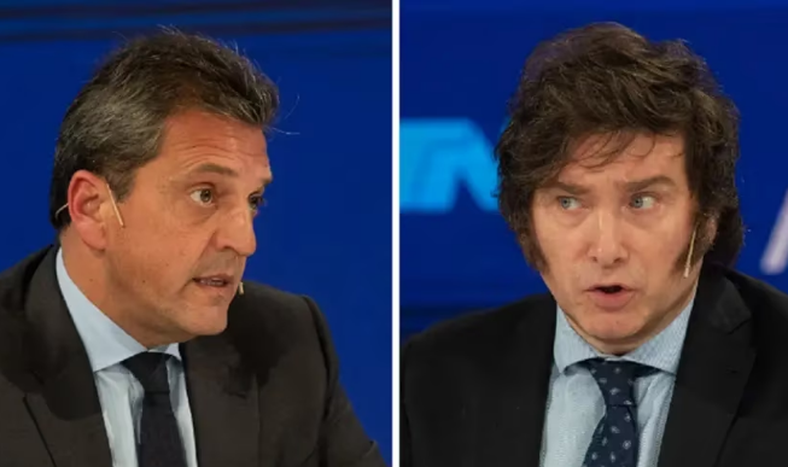 Massa revirtió el resultado de las PASO, quedó primero y hay balotaje con Milei