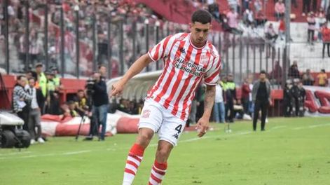 Murillo, con la camiseta de San Martín de Tucumán