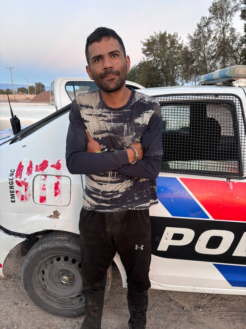 El detenido en Rawson es un hombre de 33 años.&nbsp;