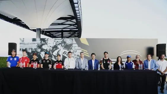 Autoridades y pilotos presentaron en sociedad la fecha sanjuanina del Superbike