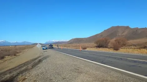 En ese lugar no hay iluminación, explicó el jefe de la Comisaría 28 de Villa La Angostura, Marcos Oviedo