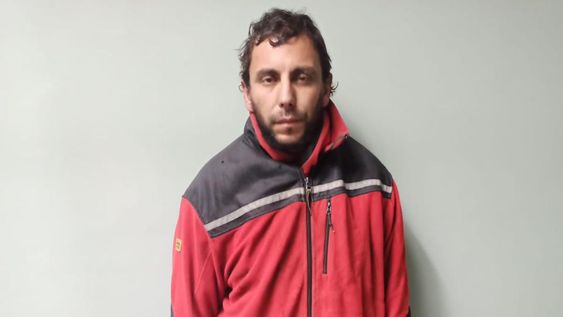 Hugo Ramón Mercado, el detenido por el robo en una tienda de ropa femenina, en Sarmiento.&nbsp;