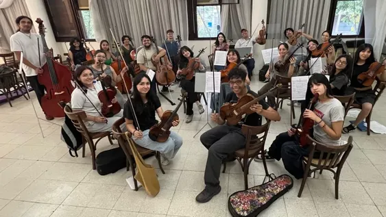 Una demostración de los estudiantes de la Orquesta Escuela que dará que hablar