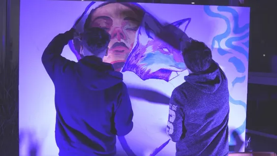 Murales de artistas sanjuaninos se lucirán en bibliotecas populares