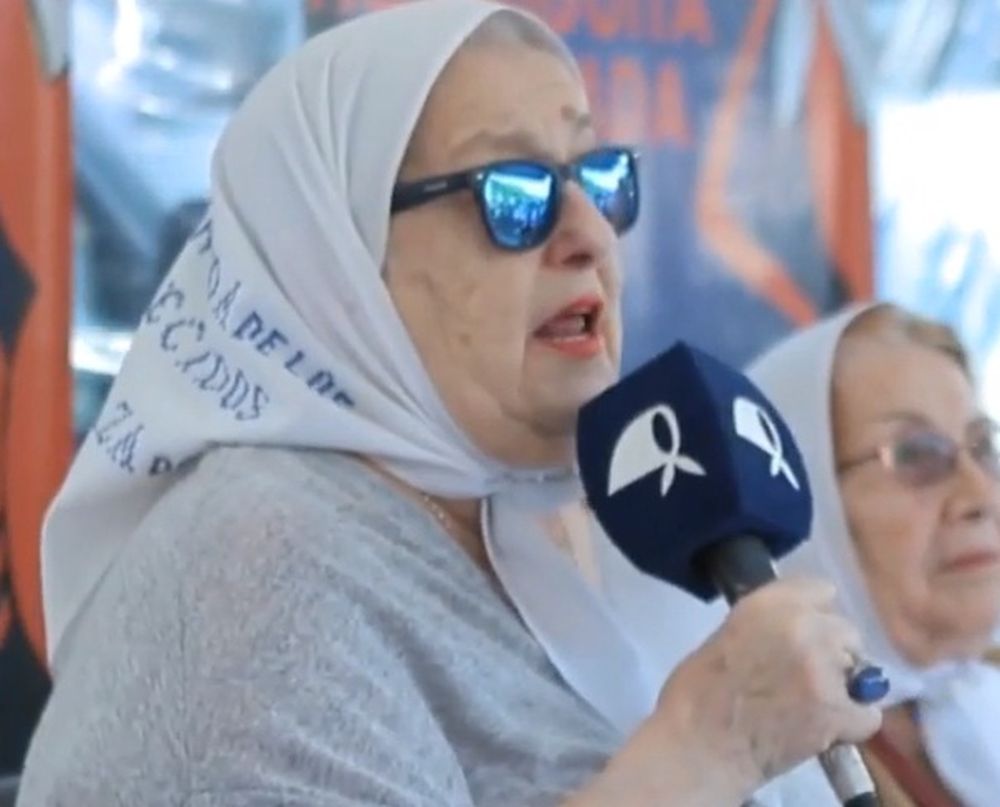 Hebe de Bonafini le pidió a Alberto Fernández que defina de qué lado está