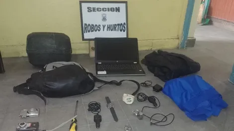 Recuperaron dinero, aparatos y otros elementos robados en un escruche en el centro